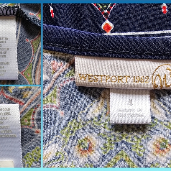 Westport 1962 Boho Festival Artsy Hippie Fairy Whimsical Sheath Dress - Picture 15 of 16